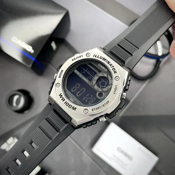 Мужские часы Casio MWD-100H-1B фото 3