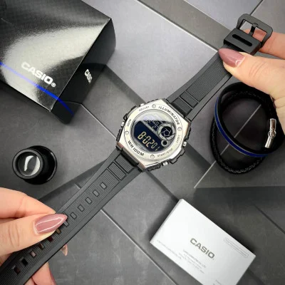 Чоловічий годинник Casio MWD-100H-1B