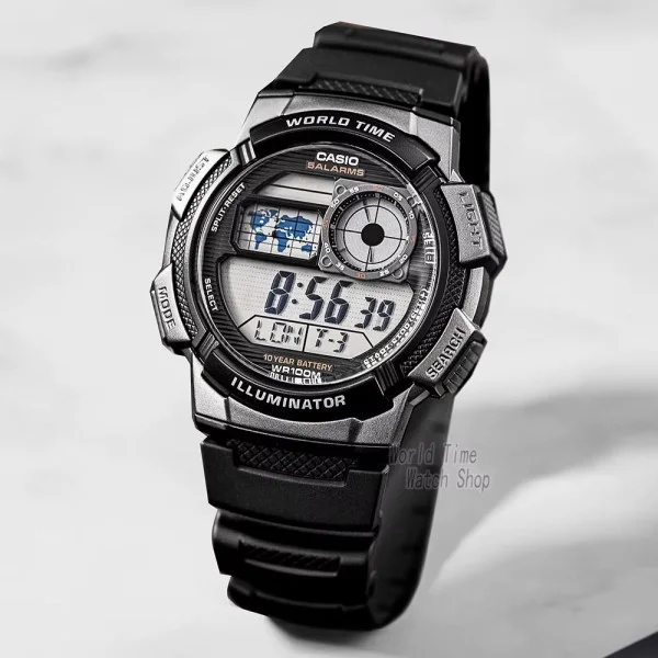 Мужские часы Casio AE-1000W-1B фото 6
