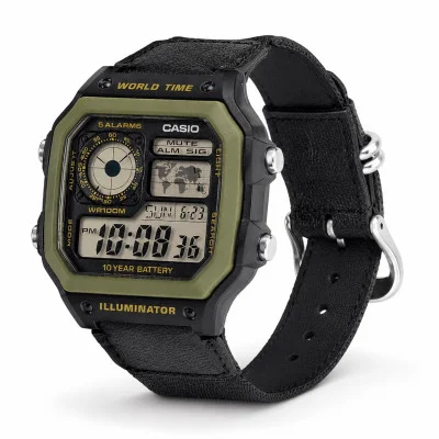 Чоловічий годинник Casio AE-1200WHB-1B