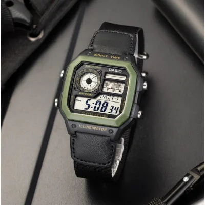 Чоловічий годинник Casio AE-1200WHB-1B