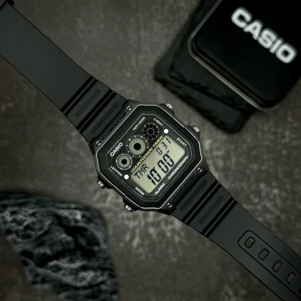 Мужские часы Casio AE-1300WH-8A фото 4