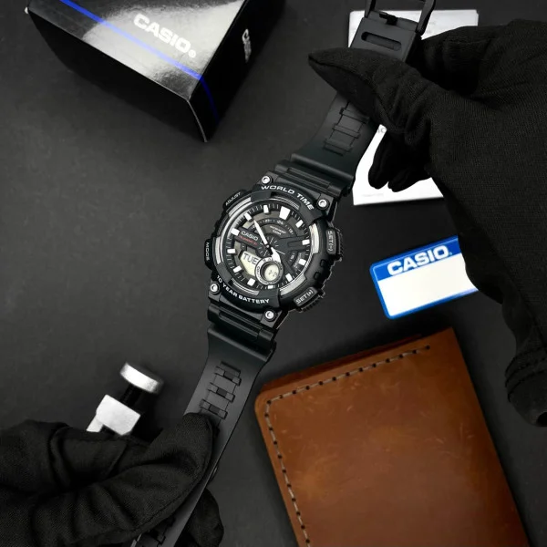 Чоловічий годинник Casio AEQ-110W-1A фото 6