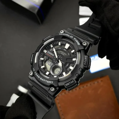 Чоловічий годинник Casio AEQ-110W-1A