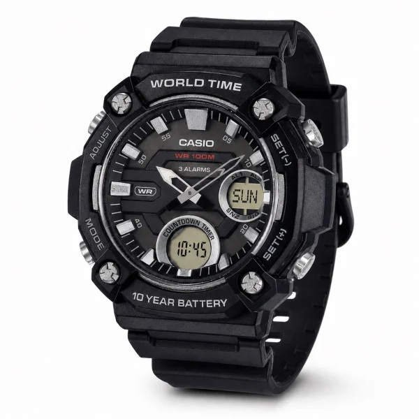 Мужские часы Casio AEQ-120W-1A фото 1