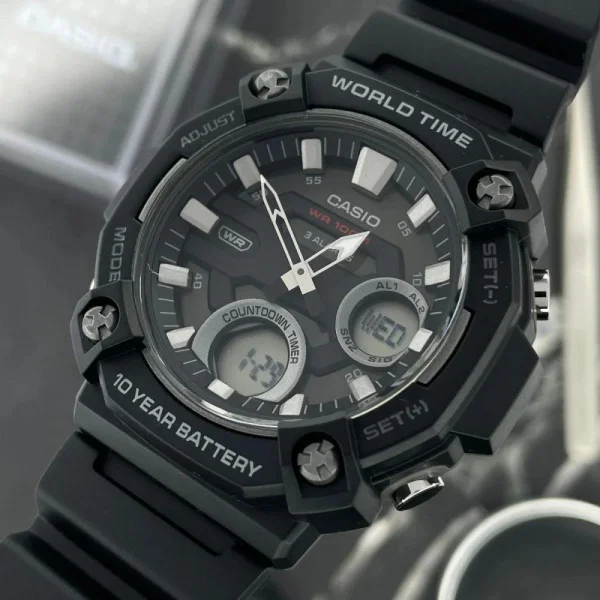 Мужские часы Casio AEQ-120W-1A фото 5
