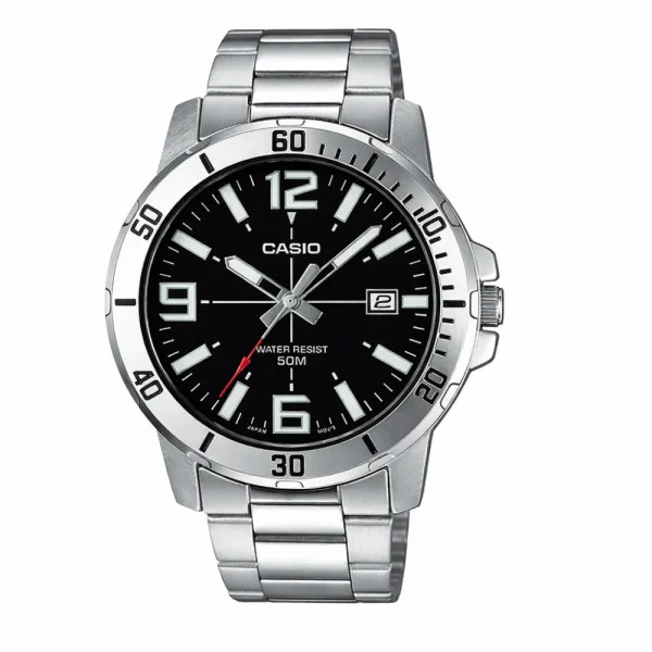 Чоловічий годинник Casio MTP-VD01D-1B фото 1