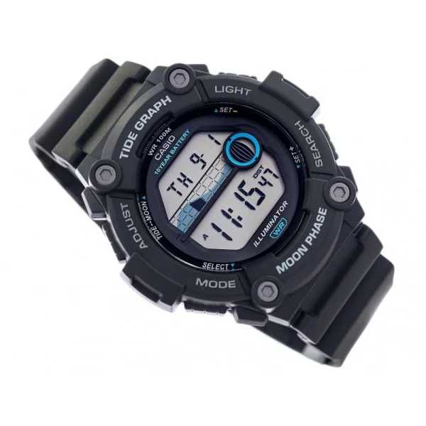 Чоловічий годинник Casio WS-1300H-1A фото 7