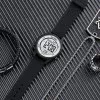 Чоловічий годинник Skmei 1758BKSI Black Silver фото 5