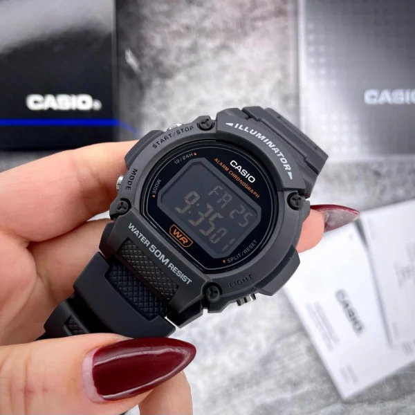 Мужские часы Casio W-219H-8B фото 6