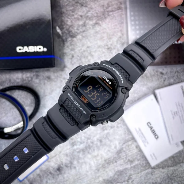 Мужские часы Casio W-219H-8B фото 8