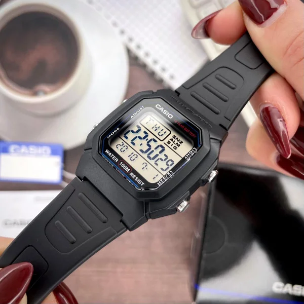 Мужские часы Casio W-800H-1A фото 6