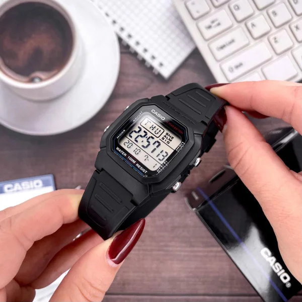 Мужские часы Casio W-800H-1A фото 10