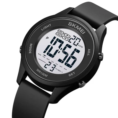 Чоловічий годинник Skmei 1758BKBKWT Black Black White