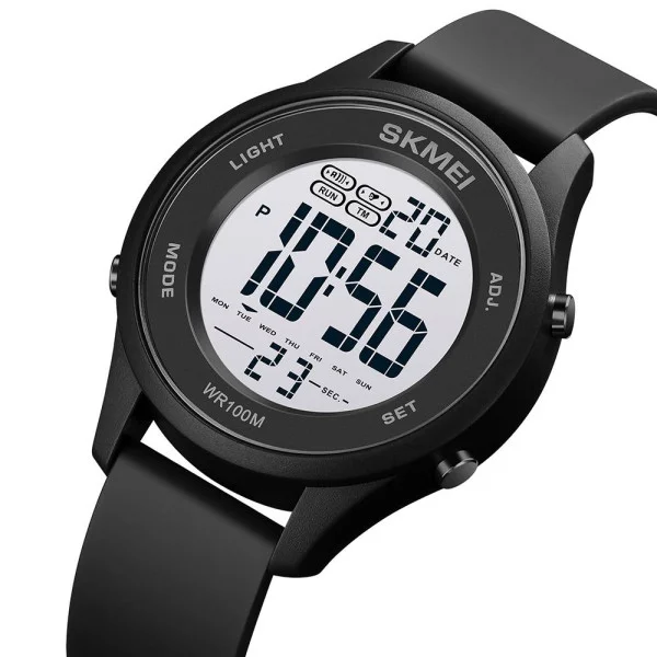 Мужские часы Skmei 1758BKBKWT Black Black White фото 3