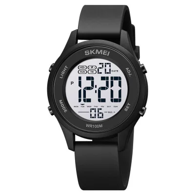 Чоловічий годинник Skmei 1758BKBKWT Black Black White