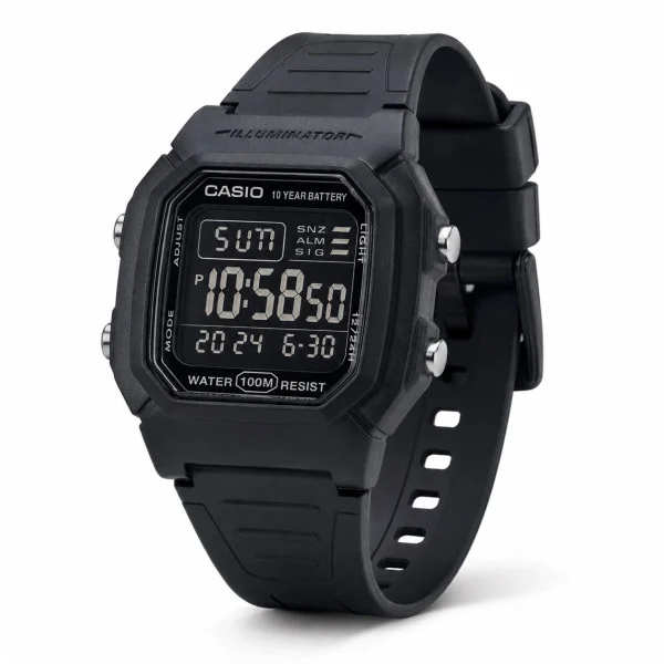Мужские часы Casio W-800H-1B фото 1