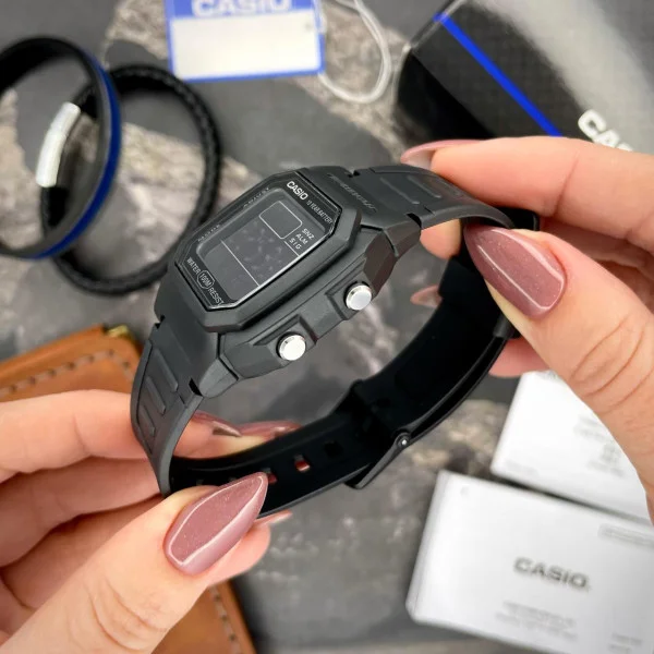 Мужские часы Casio W-800H-1B фото 9