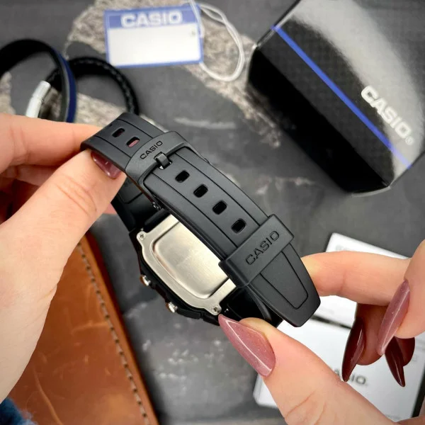 Мужские часы Casio W-800H-1B фото 10