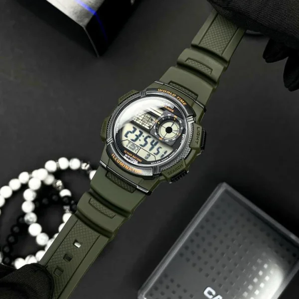 Чоловічий годинник Casio AE-1000W-3A фото 4