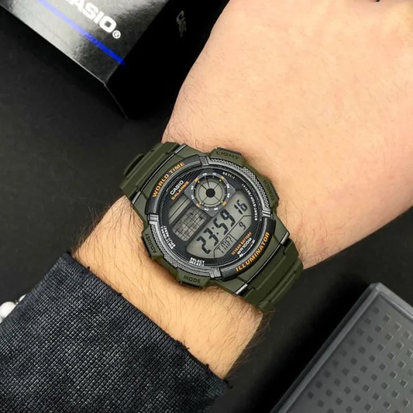 Чоловічий годинник Casio AE-1000W-3A фото 3