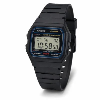 Чоловічий годинник Casio F-91W-1D