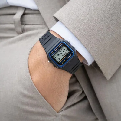 Чоловічий годинник Casio F-91W-1D