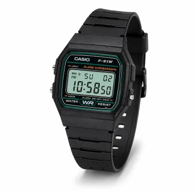 Чоловічий годинник Casio F-91W-3
