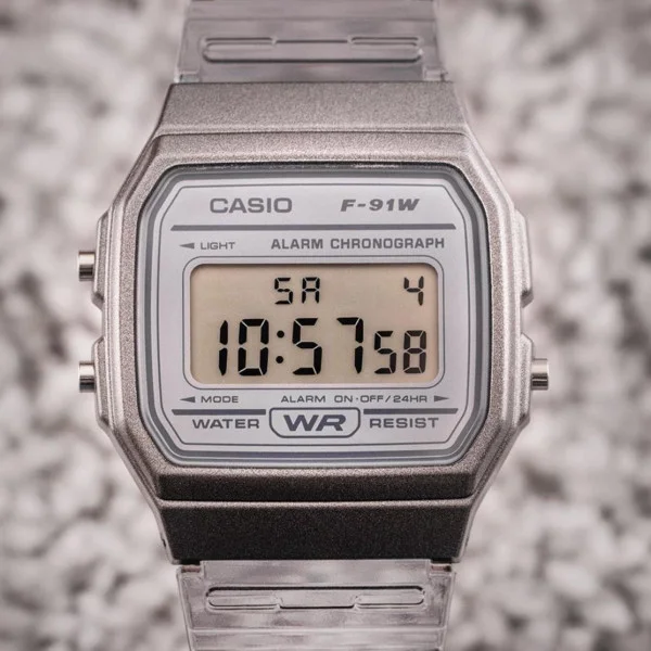 Мужские часы Casio F-91WS-8D фото 3