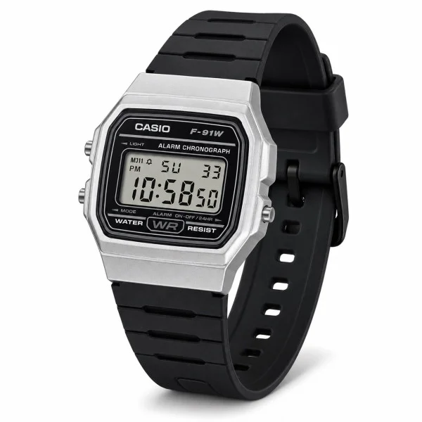 Мужские часы Casio F-91WM-7A фото 1