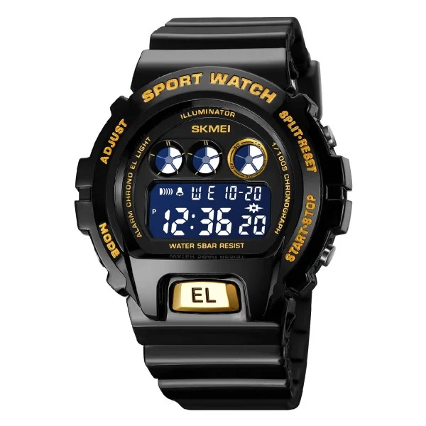 Мужские часы Skmei 1813BKGD Black-Gold фото 3