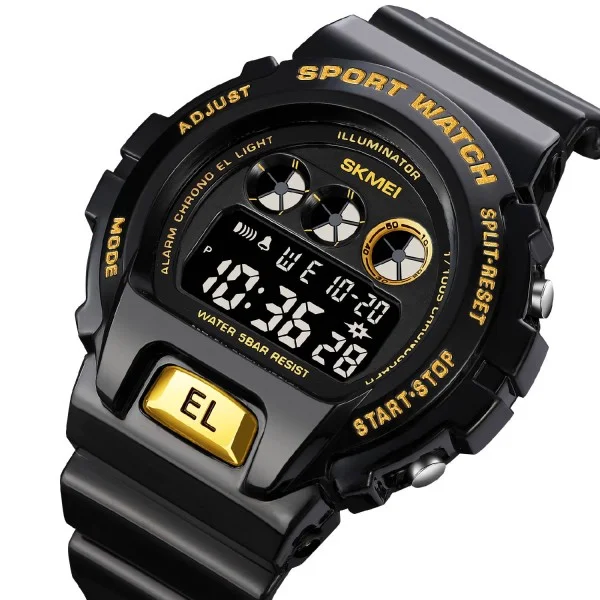 Мужские часы Skmei 1813BKGD Black-Gold фото 4