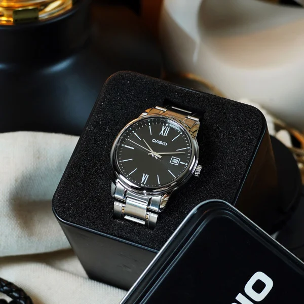 Чоловічий годинник Casio MTP-V002D-1B3 фото 5