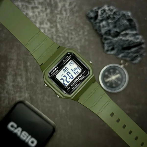 Мужские часы Casio W-217H-3A фото 4