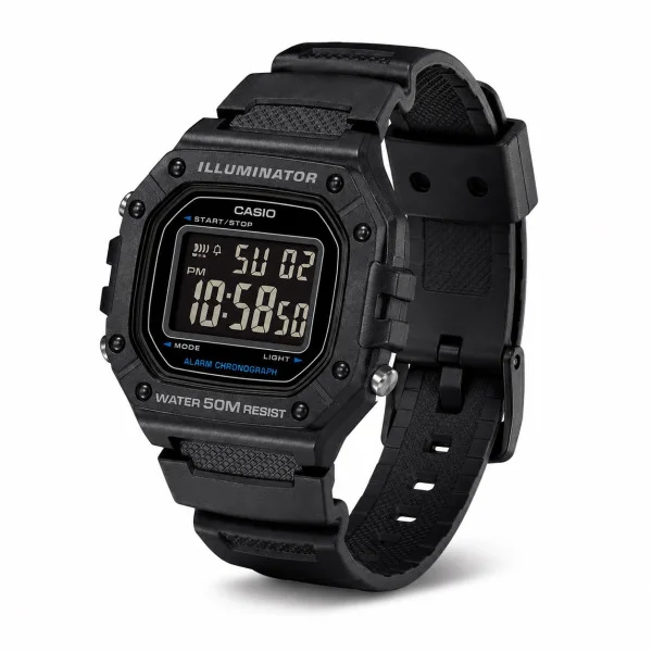 Мужские часы  Casio W-218H-1B фото 1
