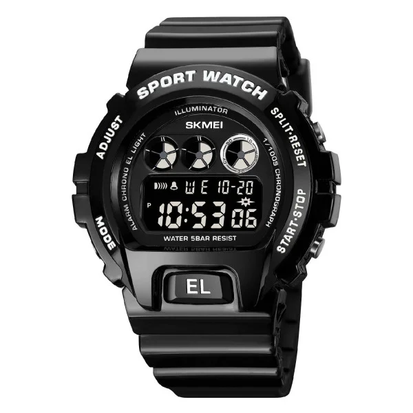 Чоловічий годинник Skmei 1813BK Black фото 1