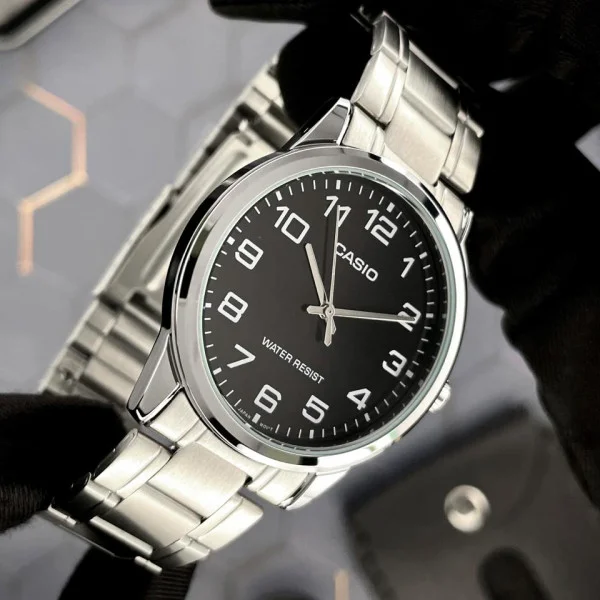Чоловічий годинник Casio MTP-V001D-1B фото 5