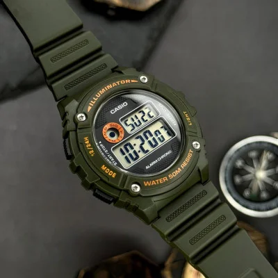 Чоловічий годинник Casio W-216H-3B
