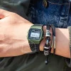 Мужские часы Casio F-91WM-3A фото 5