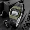 Мужские часы Casio F-91WM-3A фото 6