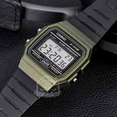 Чоловічий годинник Casio F-91WM-3A