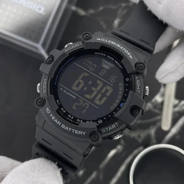 Мужские часы Casio AE-1500WH-8B фото 4