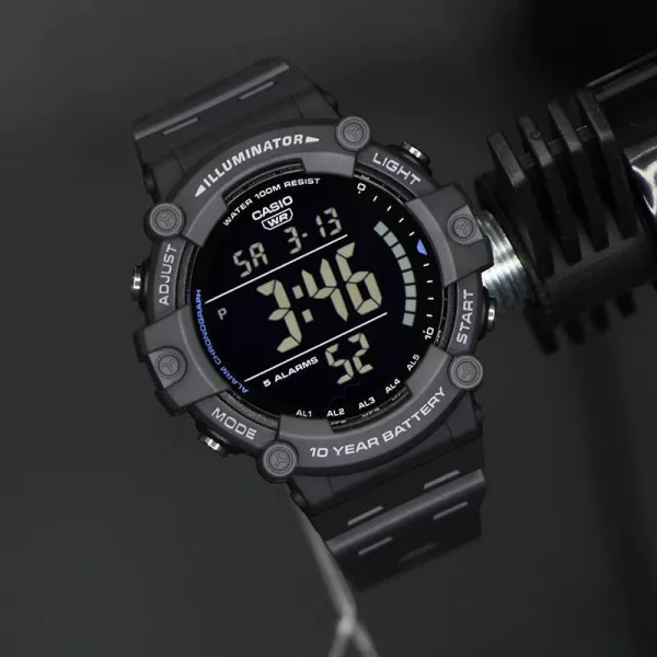 Мужские часы Casio AE-1500WH-8B фото 7