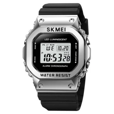 Наручные часы Skmei 1851SIBK Silver Black
