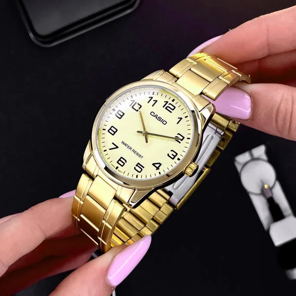 Чоловічий годинник Casio MTP-V001G-9B фото 5