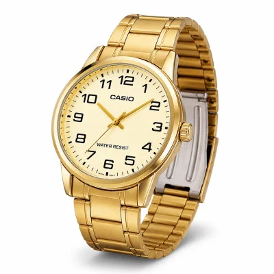 Чоловічий годинник Casio MTP-V001G-9B