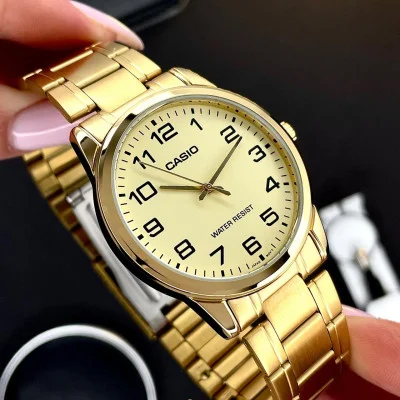 Чоловічий годинник Casio MTP-V001G-9B