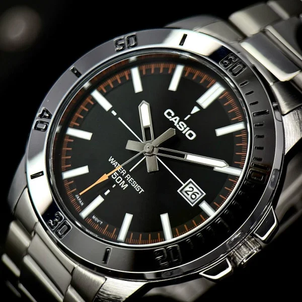 Чоловічий годинник Casio MTP-VD01D-1E2 фото 5
