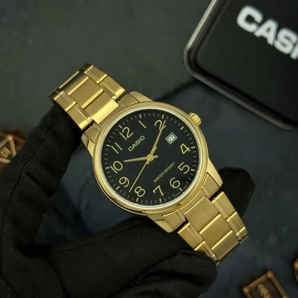 Чоловічий годинник Casio MTP-V002G-1B фото 5