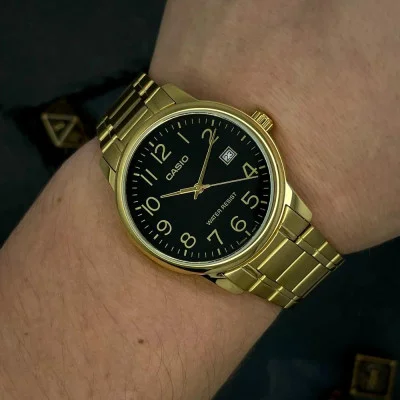 Чоловічий годинник Casio MTP-V002G-1B